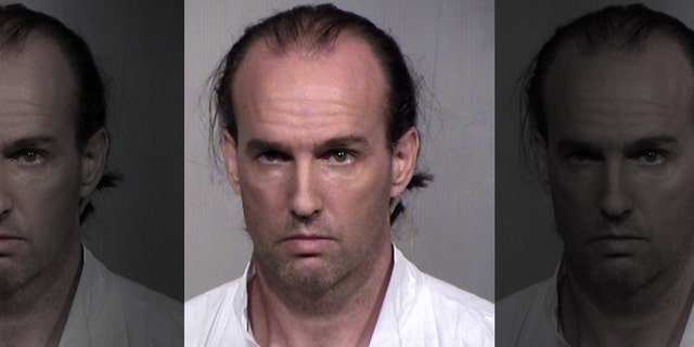 Police say a Phoenix man, 45-year-old Jonathan Conaway, accused of killing his wife told officers his spouse had become a burden after she suffered a stroke. (Maricopa County Sheriff’s Office)