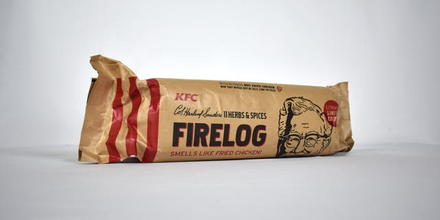 “Now, this winter we’re bringing all the things we love – family, friends and fried chicken – together around the fire with our scented firelog," a KFC executive said.