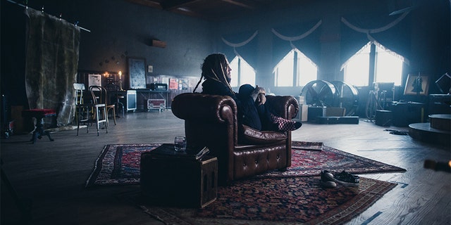 Brian Welch during a filming of "Loud Krazy Love."