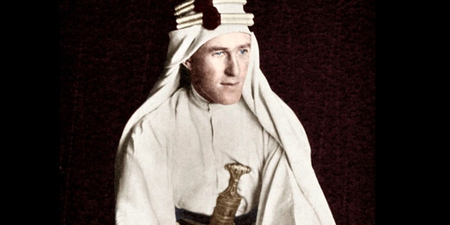 Lawrence of Arabia, early 20th century. Artist: Unknown. Lawrence of Arabia, early 20th century. Thomas Edward Lawrence, (1888-1935), most famously known as Lawrence of Arabia, gained international renown for his role as a British liaison officer during the Arab Revolt of 1916 to 1918. 