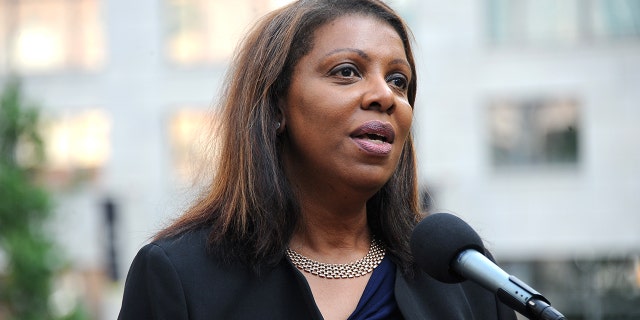 Letitia James is seen June 12, 2017 in New York City. (Getty Images)