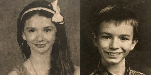 Mary Crocker, 14 (left), and her brother Elwyn Jr. (right) who was 14 when he vanished in November 2016.
