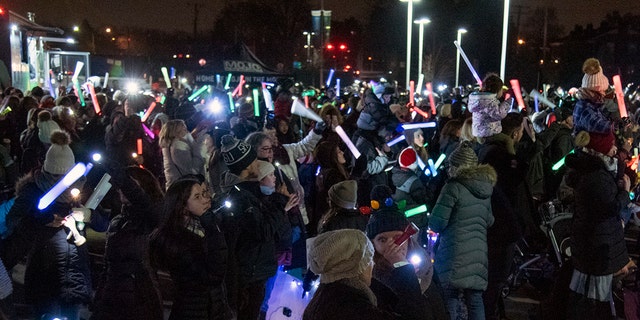 Moonbeams at Beaumont Hospital, Royal Oak, on December 11, 2018.