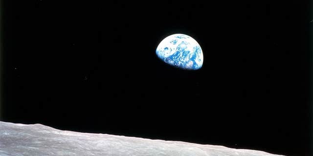 The famous "Earthrise" taken by Apollo 8 astronaut Bill Anders. (NASA)