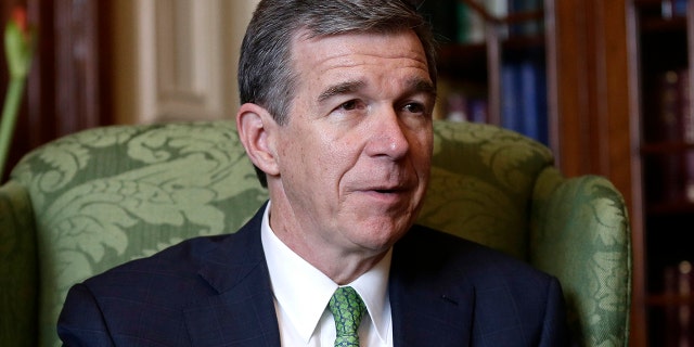 North Carolina Gov. Roy Cooper speaks at the governor's mansion in Raleigh, N.C., Dec. 19, 2018. (Associated Press)
