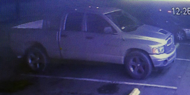 Officials are on the lookout for a grey, extended cab Dodge Ram pickup the suspect may be driving.