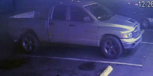 Officials are on the lookout for a grey, extended cab Dodge Ram pickup the suspect may be driving.