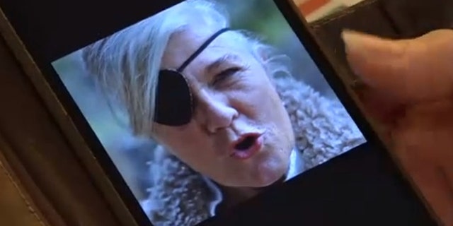 Petra van Kalmthout said she wore an eyepatch for years before being used for a prosthesis. (CEN)