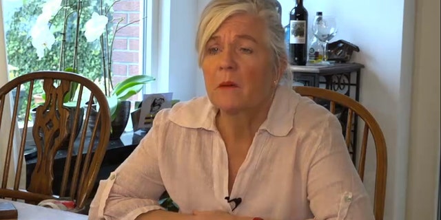 Petra van Kalmthout said she now wears a prosthetic eye.
