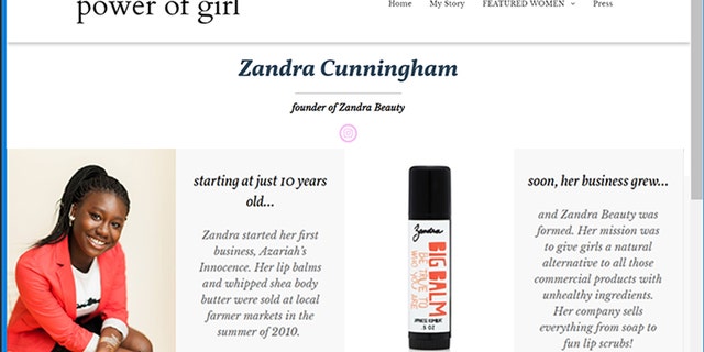 Young entrepreneurs are getting an early start at making their mark. Take Zandra Cunningham, of Buffalo, NY, who at age 9 created Zandra Beauty, an all-natural skin-care line aimed at teen girls. (Power of Girl)