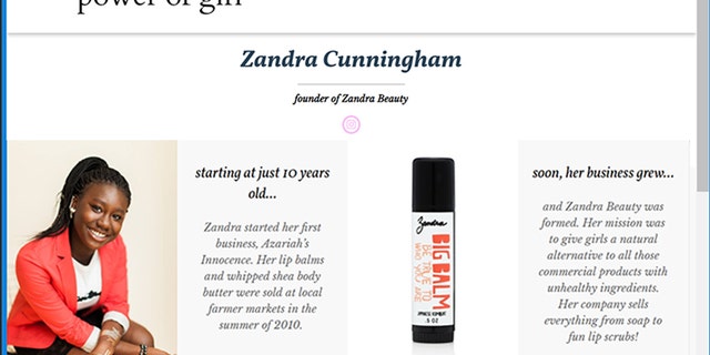 Young entrepreneurs are getting an early start at making their mark. Take Zandra Cunningham, of Buffalo, NY, who at age 9 created Zandra Beauty, an all-natural skin-care line aimed at teen girls. (Power of Girl)
