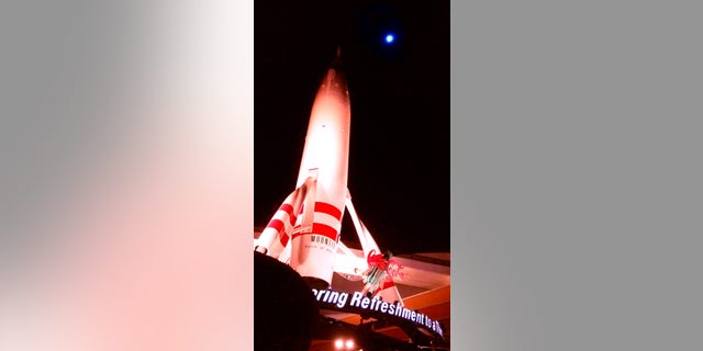 The Moonliner in Disneyland's Tomorrowland.