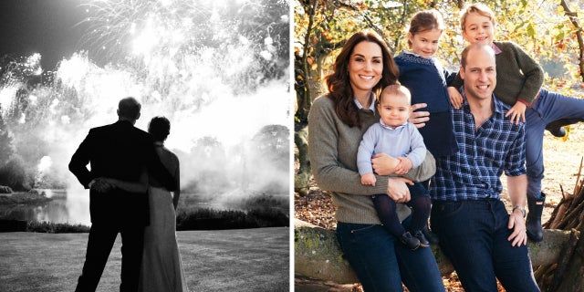 Meghan Markle, Prince Harry, Kate Middleton and Prince William debuted their Christmas card photos.