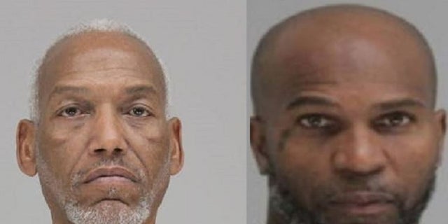 Wade Hal, left, and Larry Poole, are accused of stealing nearly $50,000 in cellphones and other tech gear, according to an arrest warrant. 