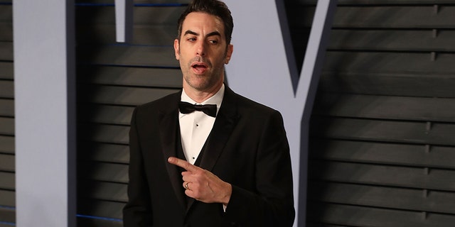 BEVERLY HILLS, CA - MARCH 04: Actor Sacha Baron Cohen attends the 2018 Vanity Fair Oscar Party hosted by Radhika Jones at the Wallis Annenberg Center for the Performing Arts on March 4, 2018 in Beverly Hills, California. (Photo by Taylor Hill/FilmMagic)