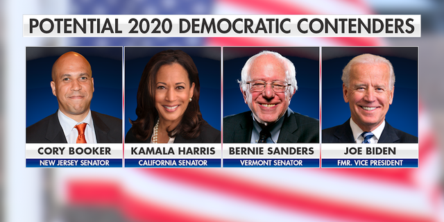 New Jersey Sen. Cory Booker, California Sen. Kamala Harris, Vermont Sen. Bernie Sanders, and former Vice President Joe Biden have all visited Iowa in recent months.