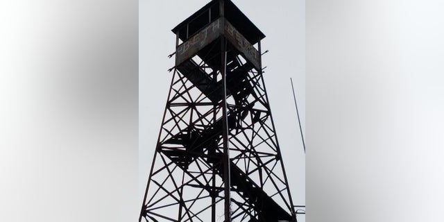 The Paris Mountain fire lookout tower is up for sale.