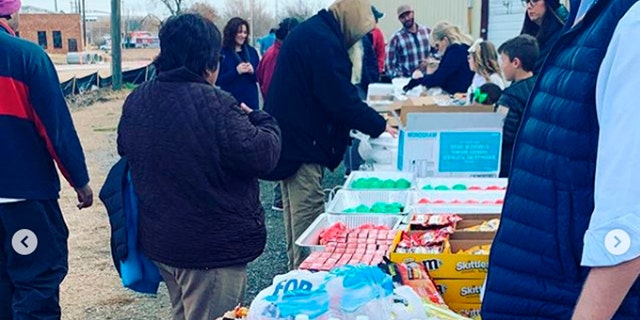 The Some Day Soon Foundation helped the homeless in Oklahoma City, OK on Sunday with food, water, clothes, and more.