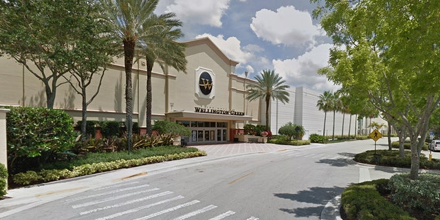 The Palm Beach Sheriff’s Office tweeted that a suspect shot at deputies and hit a K9 officer near The Mall at Wellington Green in South Florida. (Google Maps)