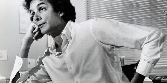 Charles Krauthammer at his desk in 1984.
