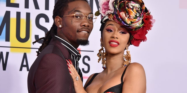 Cardi B and husband, rapper Offset.