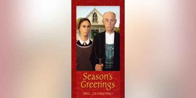 The couple have had so much attention from their greetings cards that they set up a website to show off their collection and customers can now buy their very own portrait.