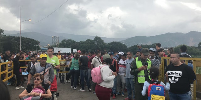 Thousands flood from Venezuela into Colombia on a daily basis.
