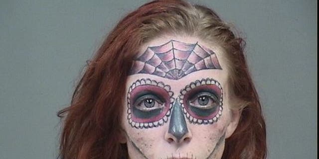 Mugshot of Ohio woman with unique face tattoos goes viral after Walmart