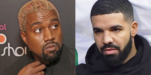 Kanye West and Drake