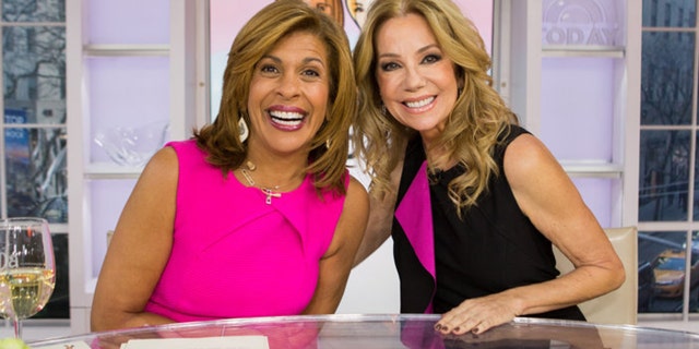 “We’re going to be friends for the rest of our lives and I’m grateful to God for you,” Kathie Lee told Hoda Kotb, seen here in a January 2018 file photo. (Nathan Congleton/NBC)