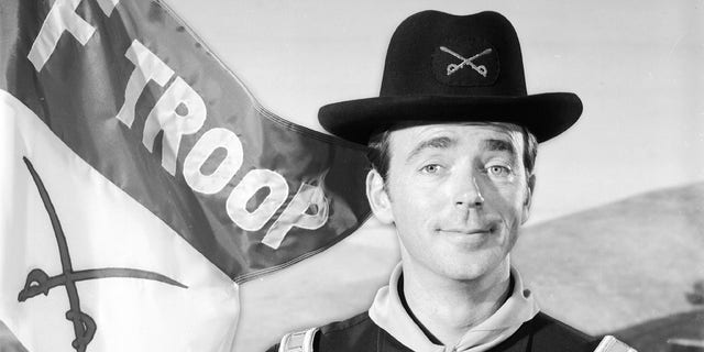Ken Berry, who portrayed Capt. Wilton Parmenter on "F Troop" during the 1960s, died Saturday at age 85, Fox News can confirm. (ABC via Getty Images)