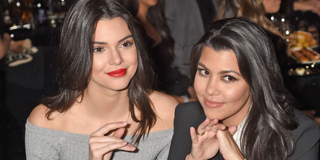 Kendall Jenner and Kourtney Kardashian