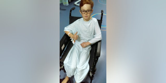 Reece Probert seemed perfectly healthy just last month, but his mom took him to the doctors when he suddenly developed a limp and then a slur.