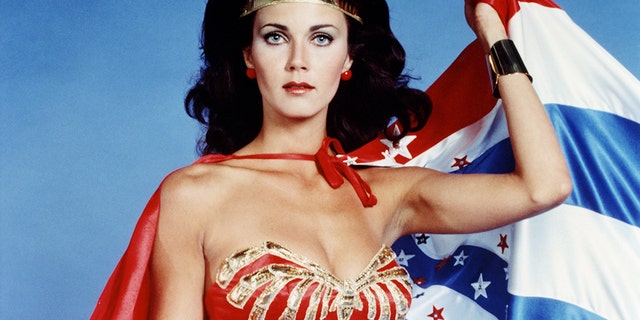 Actress Lynda Carter portrayed Wonder Woman on television in the 1970s. (Getty Images)