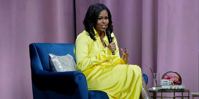 michelle obama boots barclays