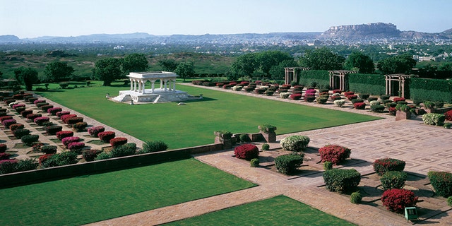 While part of the palace is a hotel, another part still houses the “erstwhile royal family of Jodhpur, and is one of the last remaining great palaces of India,” according to the hotel’s website.