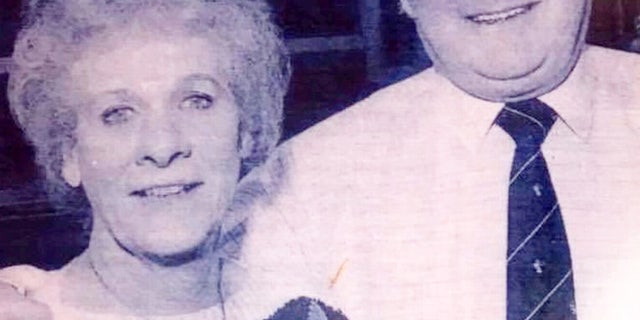 Audrey Worrall was being taken to a taxi after leaving Gloucestershire Royal Hospital on Thursday night when her wheelchair hit a pothole, her family says.
