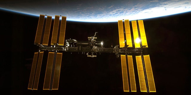 The International Space Station, photographed by an astronaut aboard the space shuttle Endeavour in 2010.