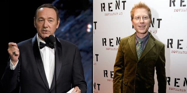 Anthony Rapp, right, said that Kevin Spacey, then 26, made a sexual advance toward him when he was 14 years old.
