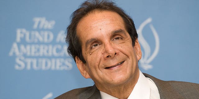 Charles Krauthammer speaking at the Fund for American Studies.