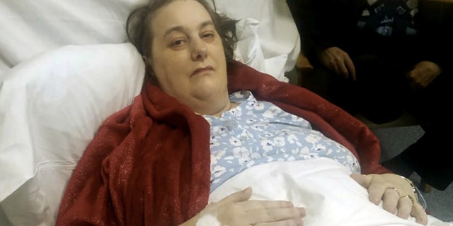 Dawn White claims a surgical sponge left inside her body for 17 months after a hysterectomy operation.
