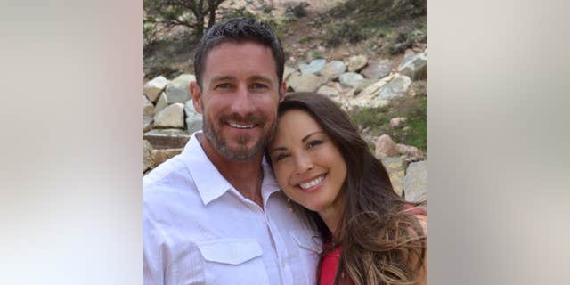 Bryant Swenson and his wife (pictured) Lauren , from Utah, were driving near Mai Mahiu on November 30 when three masked men attacked their car<br>
