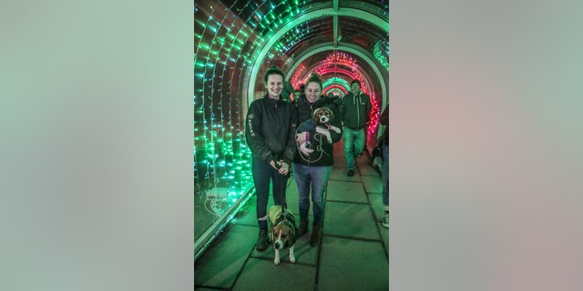 Celina Stone popped the question to her girlfriend, Jade Euden, inside the unlikely tourist attraction.