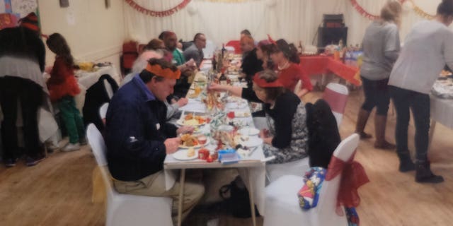 Mo Fayose raises money for the gathering herself, to help combat "festive loneliness."