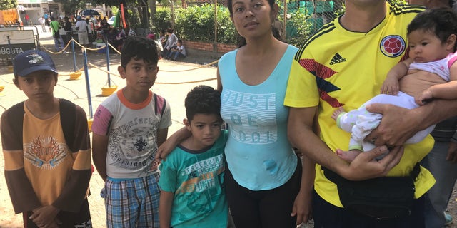 Maribel Arias, 35, who fled to the Colombian border with her family two years ago – living mostly on the streets as she and her husband take turns finding odd jobs while sharing the parenting duties for their four children – said Venezuelans cannot rely on the nation’s law enforcement.