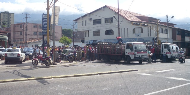 Venezuelans line up for hours and sometimes days for gas and food as the situation in Venezuela deteriorates.