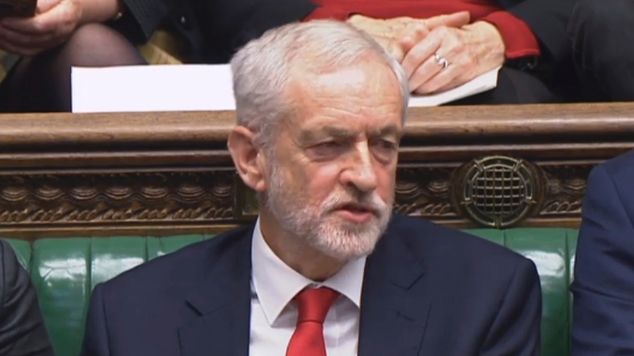 Corbyn rapped for allegedly muttering 'stupid woman' at British PM May