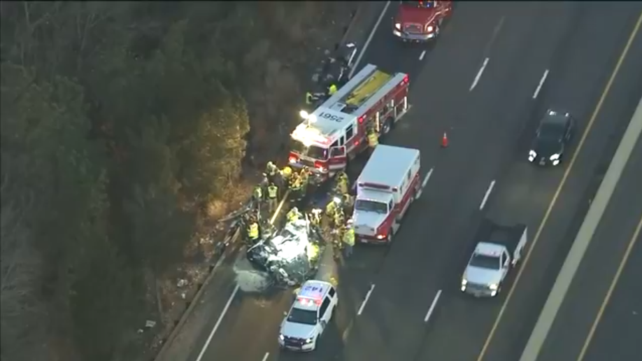 New York highway crash