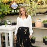 Actress Alicia Silverstone celebrates the launch of her mykind Organics Herbals at Rolling Greens Nursery in Los Angeles, Calif. on November 15, 2018. 