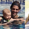 Fatherhood has changed Derick Dillard in many ways including his appearance. The reality star has been sporting (left) a bushy, unruly beard and long locks lately. He definitely looks different from when he first welcomed son Israel with wife Jill Duggar.